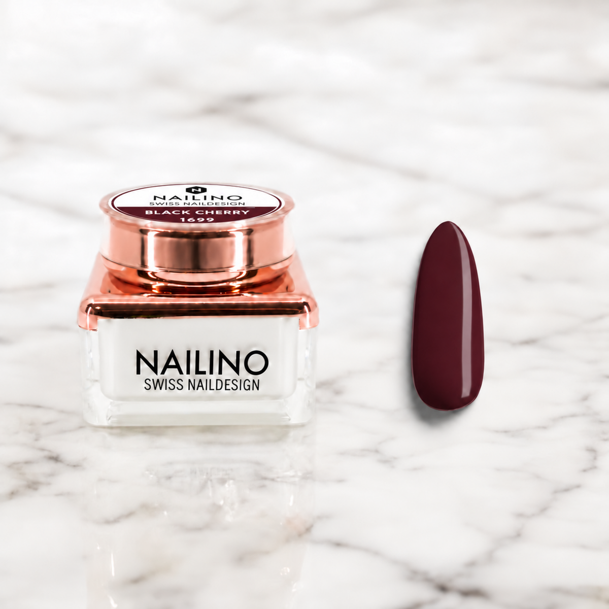 NAILINO Farbgel Black Cherry, Artikelnummer 1699