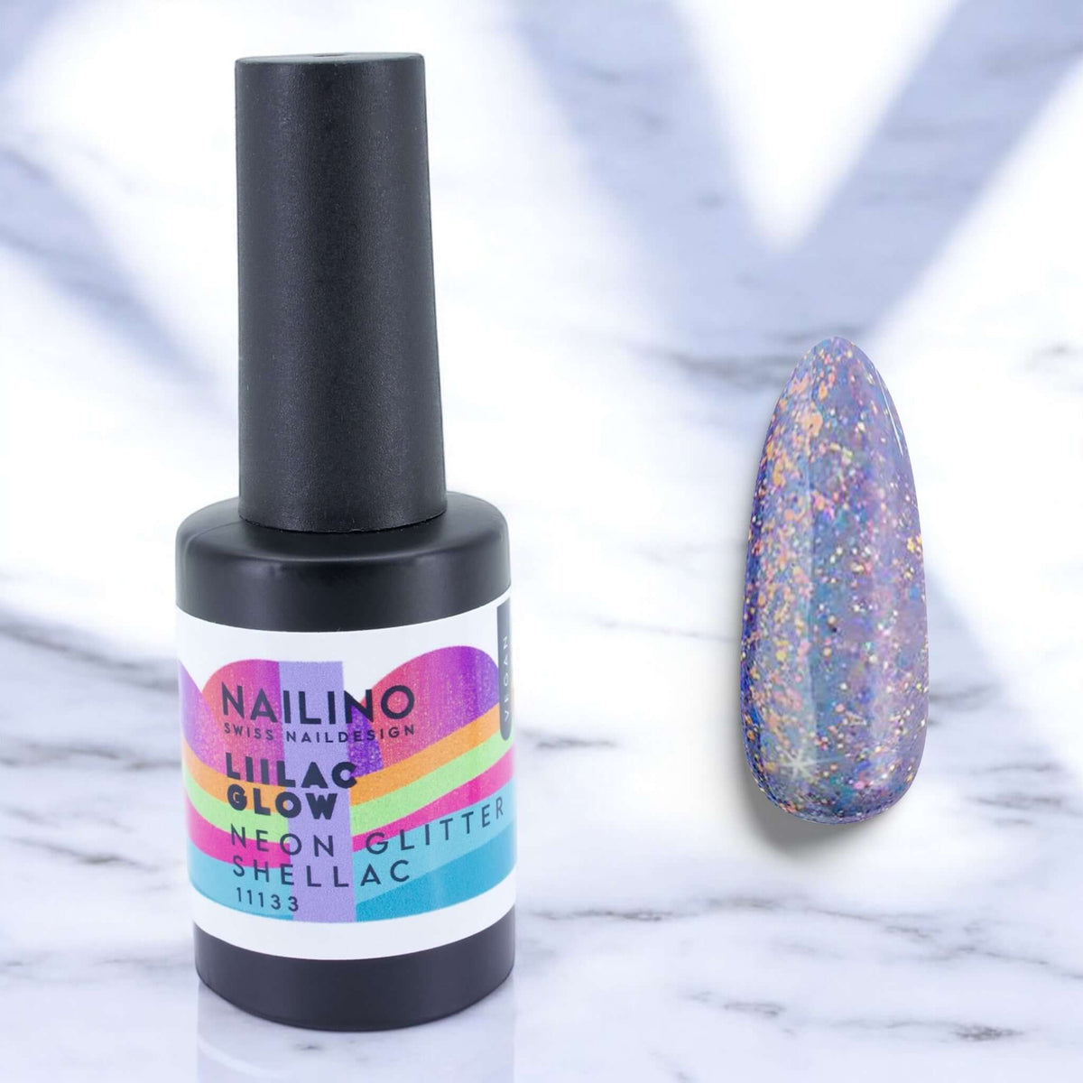 Shellac für langanhaltende und glänzende Nägel - NAILINO