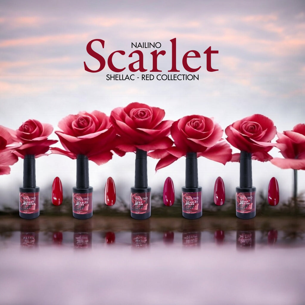 scarlet rot shellac set nagel gel