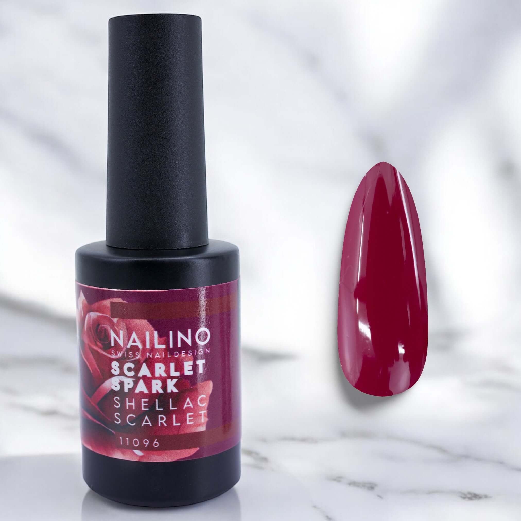 Shellac Scarlet Spark – strahlender Rotton aus der Scarlet Collection für glamouröse Winterlooks.