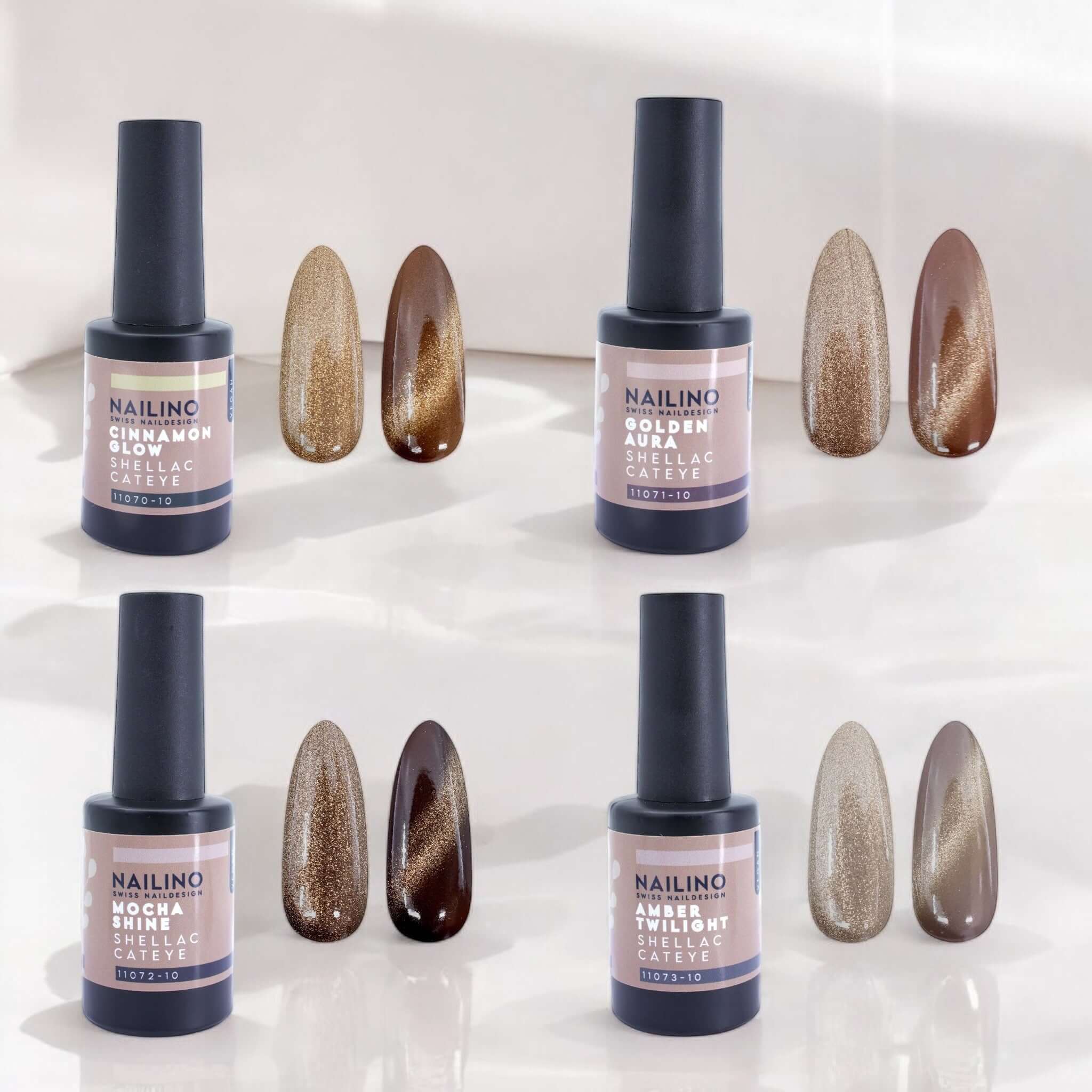 NAILINO Shellac Cat Eye Set - Boho Edition