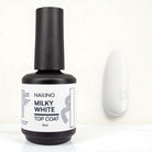 top coat finish gel milky white