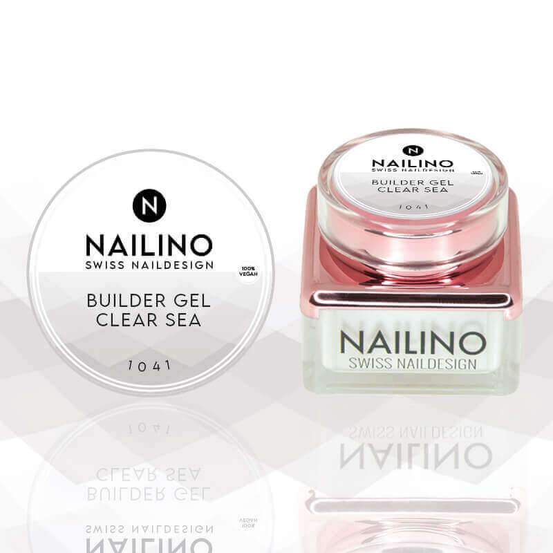 NAILINO Nail Builder Gel Clear Sea -