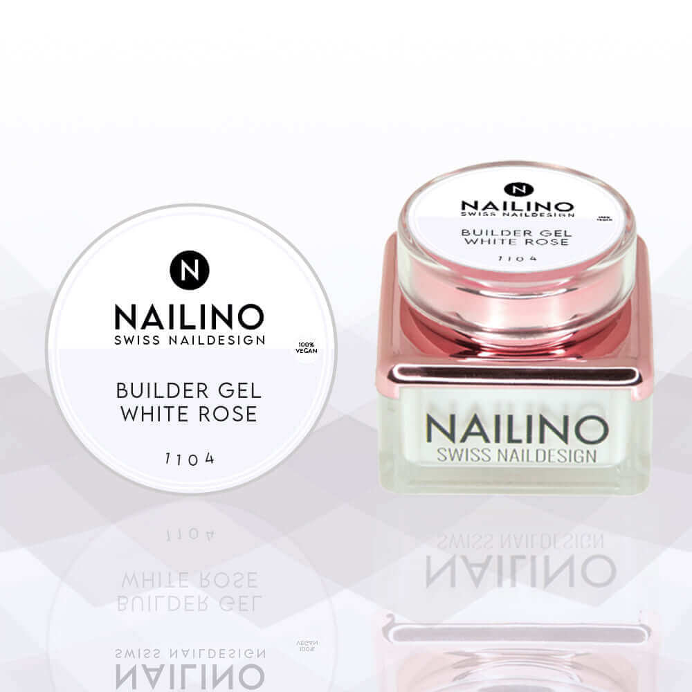 NAILINO Nails Builder Gel White Rose AufbaugelInhalt: 15ml, 30ml, 5ml