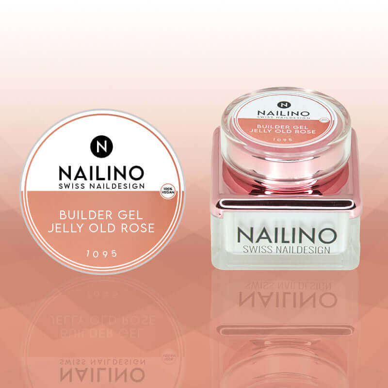 NAILINO Nail Builder Gel Jelly Old Rose -