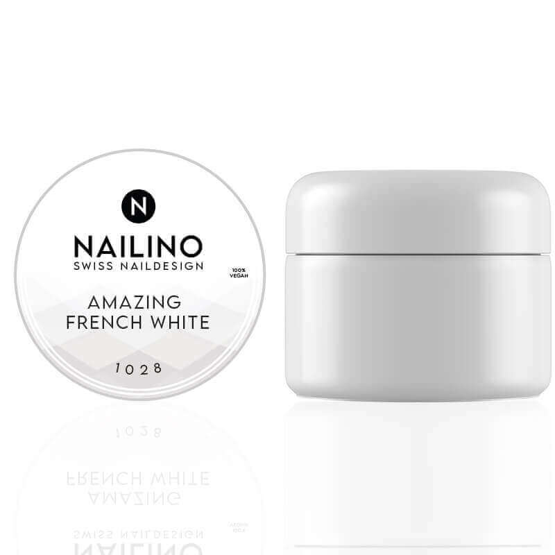 NAILINO Color Gel Amazing French White Farbe: Weiss