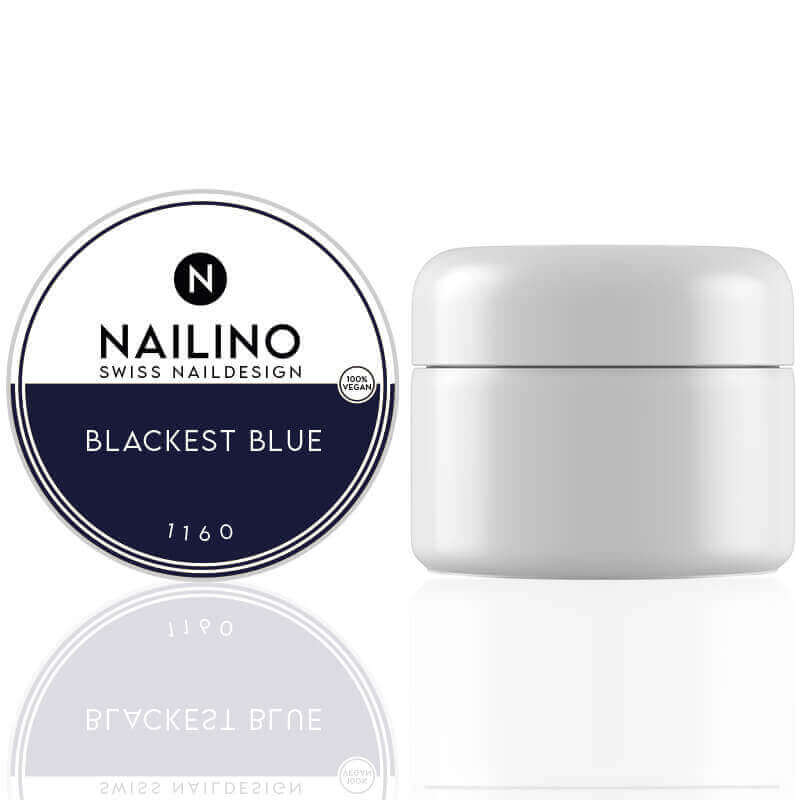 NAILINO Color Gel Blackest Blue -