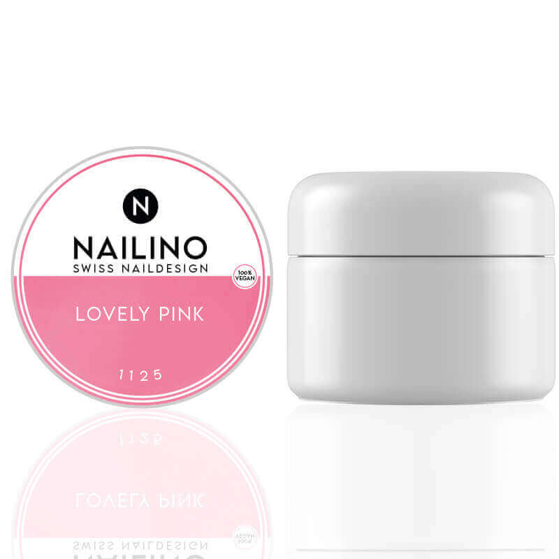 NAILINO Color Gel Lovely Pink - Premium Farbgel in Pink!