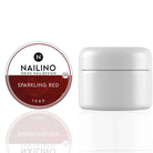 NAILINO Color Gel Sparkling Red Farbe: Rot