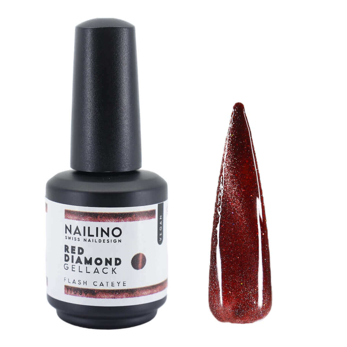 NAILINO Shellac Red Diamond Gellack