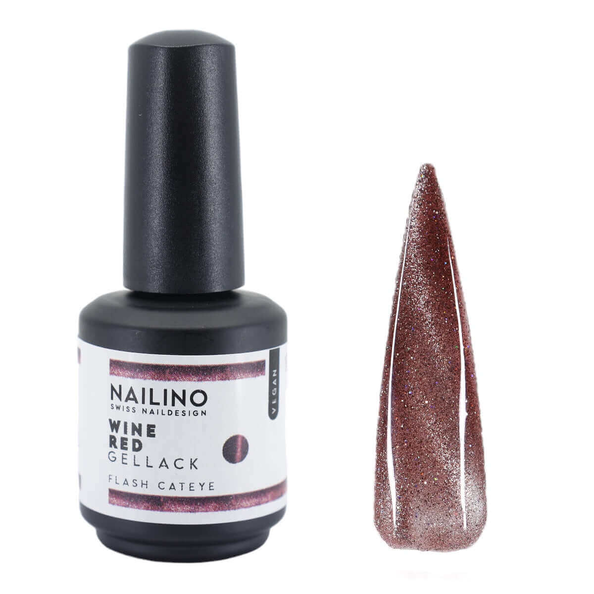 NAILINO Shellac Wine Red -