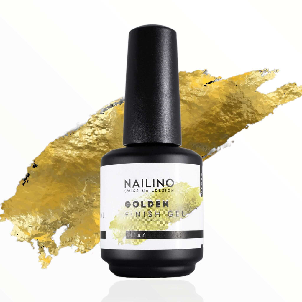 NAILINO Finish Gel Golden Gloss -