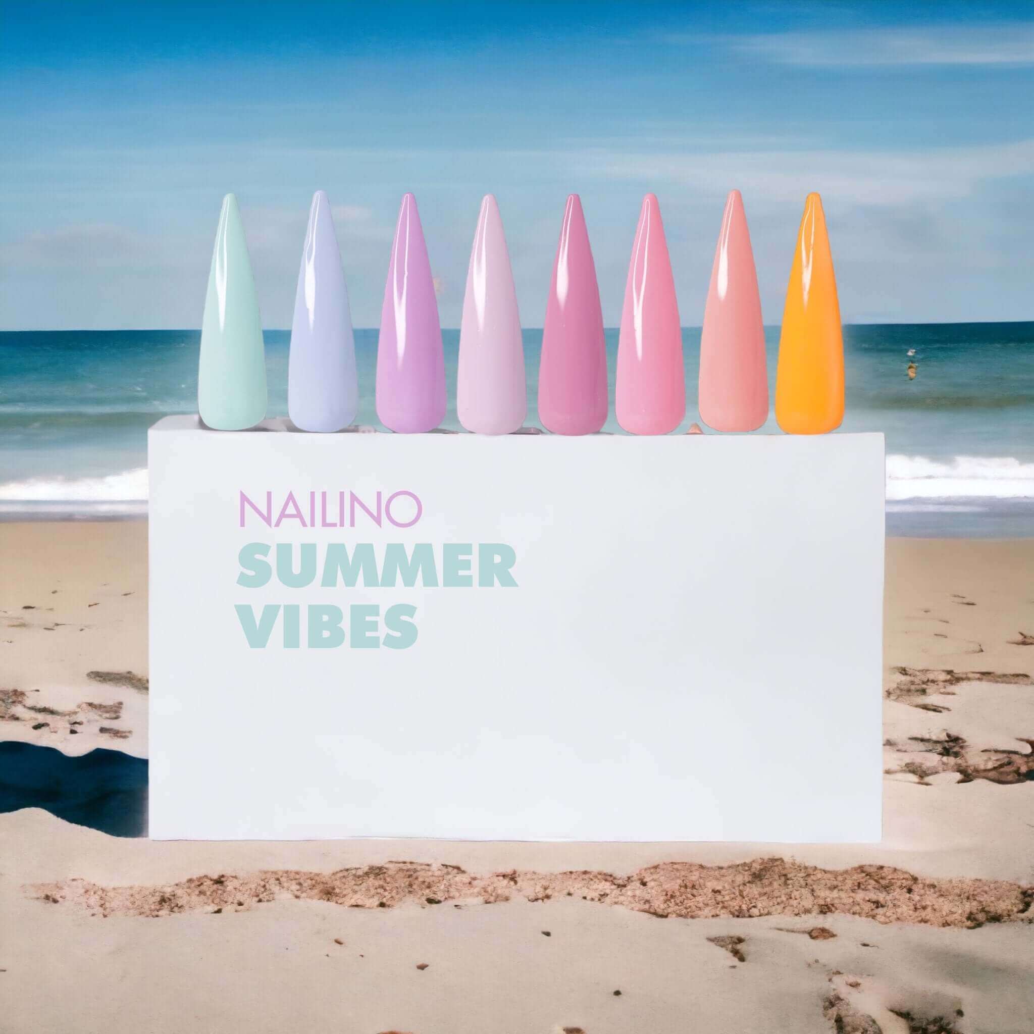 NAILINO Nails for Summer Farbgel - Set