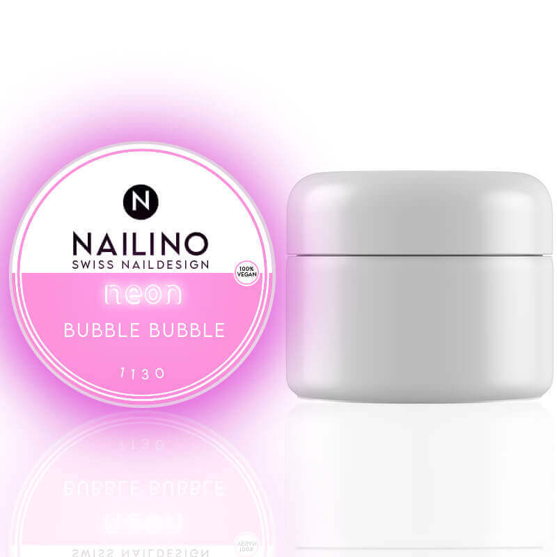 NAILINO Neon Farbgel Bubble Bubble Farbe: Pink